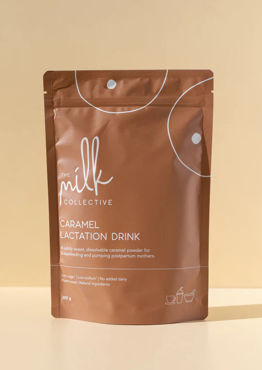 the milk collective caramel lactation drink