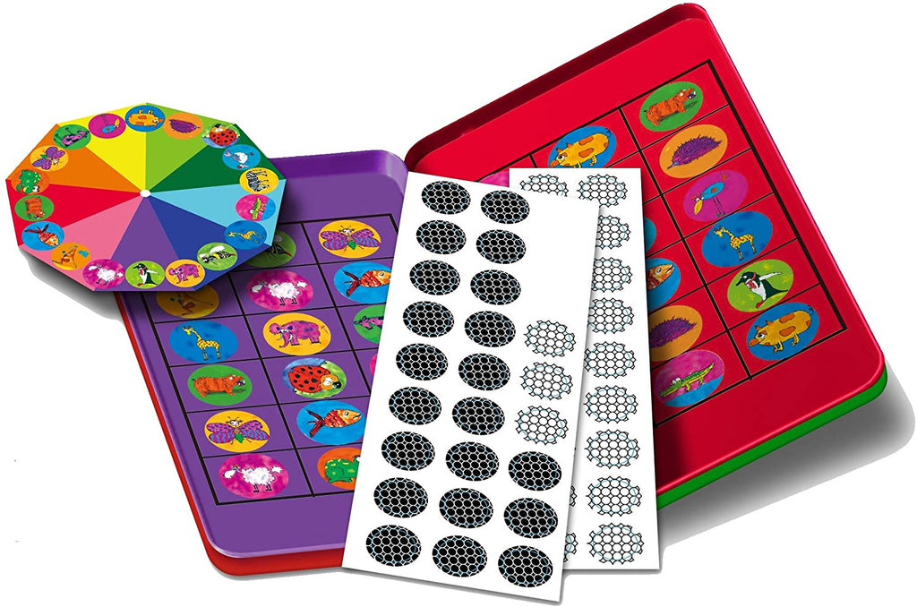 The Purple Cow Travelling Magnetic Tin Game - Bingo