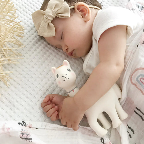Tikiri Collection Lilith the Llama Bath Toy & Rattle