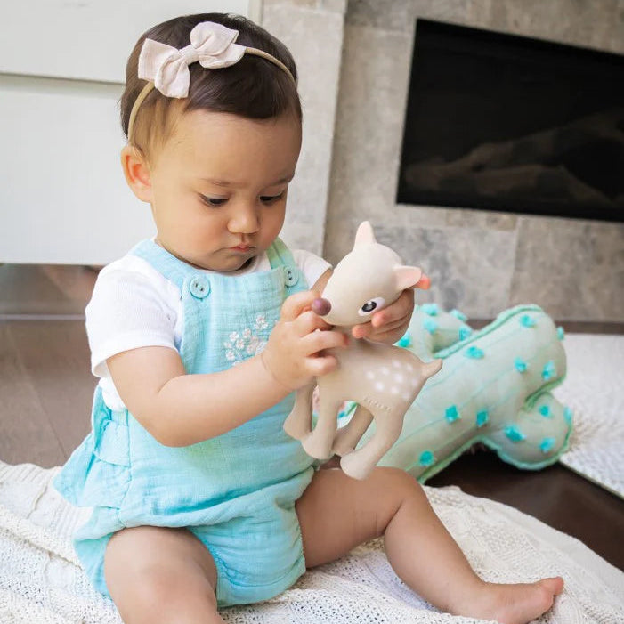 Tikiri Collection Ralphie the Reindeer Bath Toy & Rattle