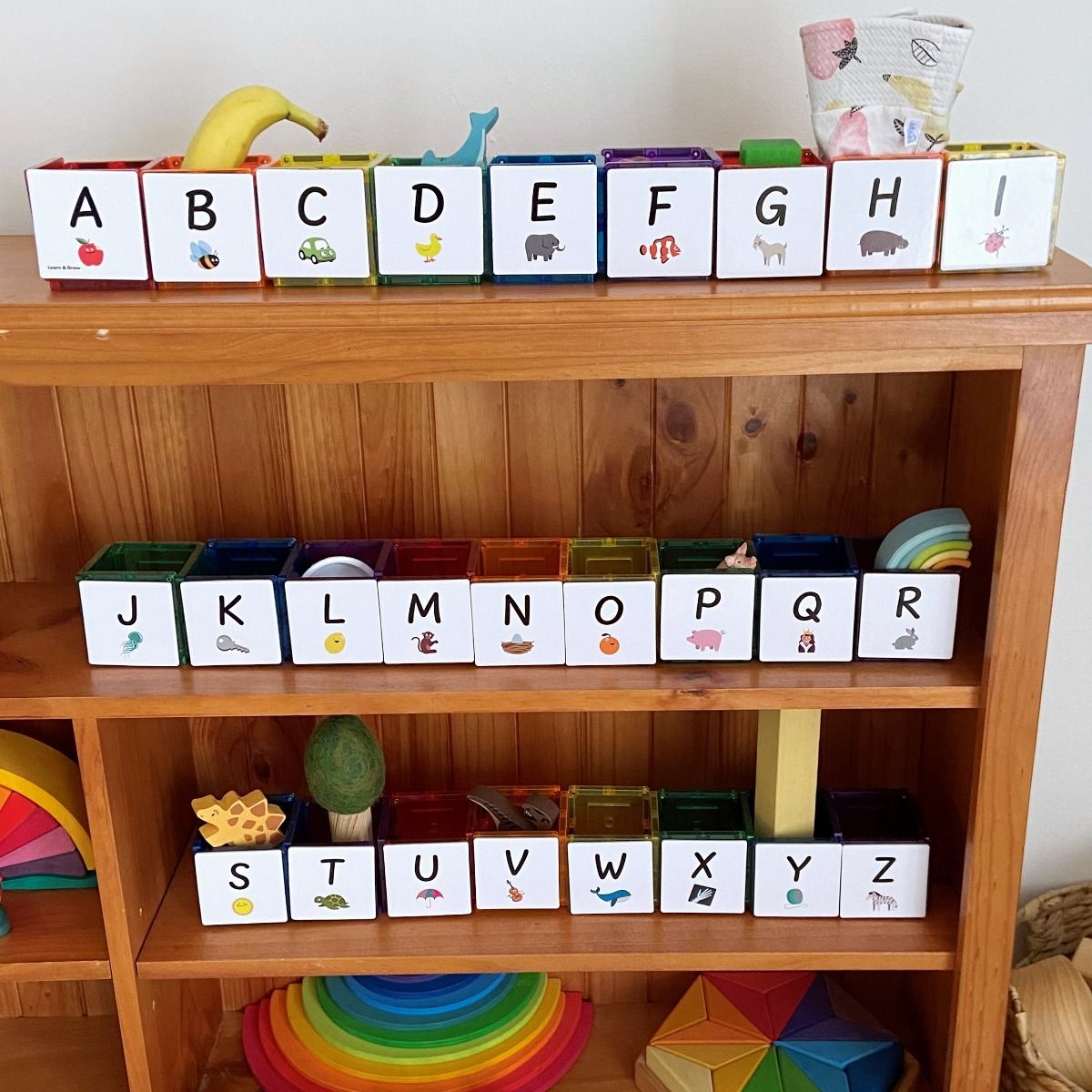 Tile Tek Tile Topper - Alphabet Uppercase 40 pcs