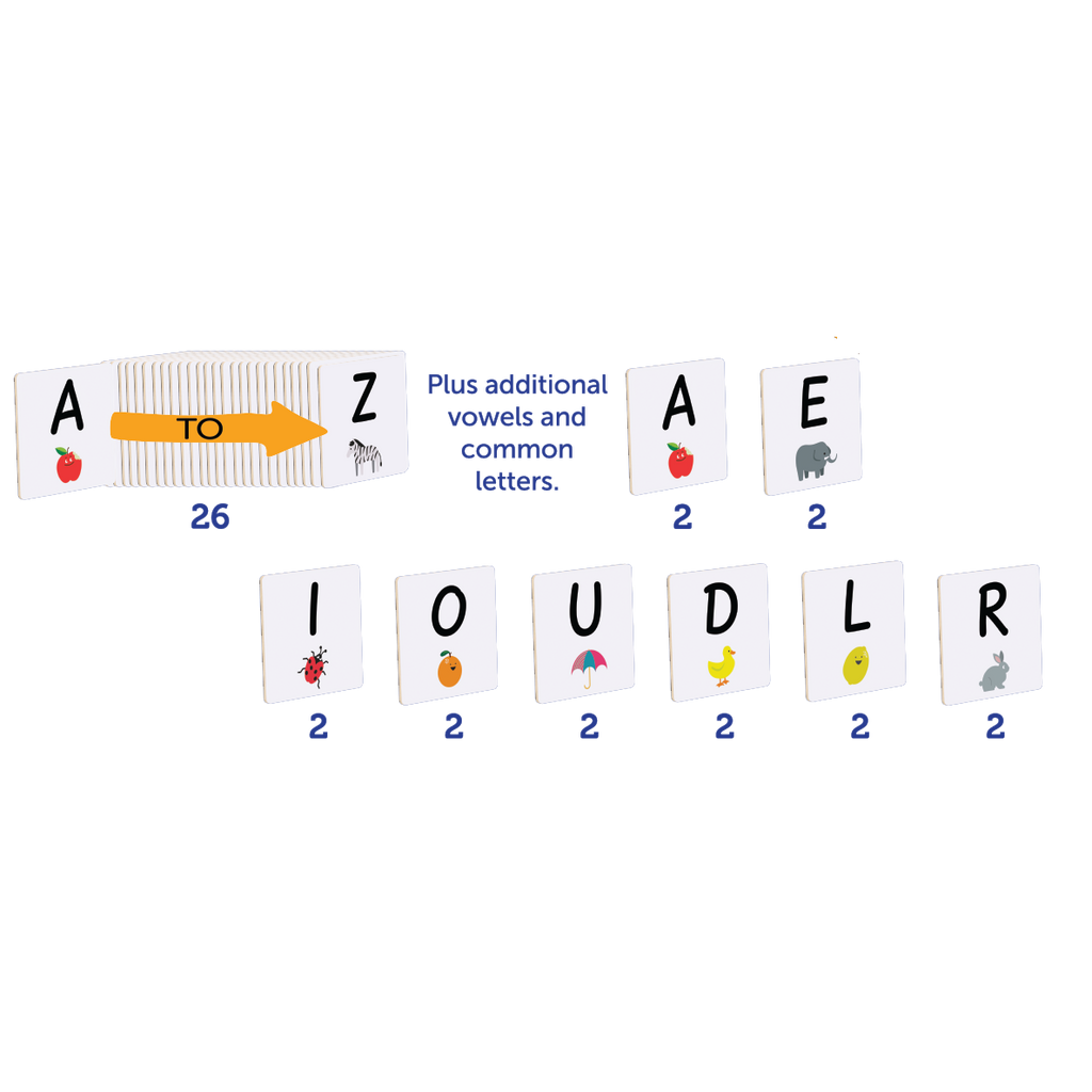 Tile Tek Tile Topper - Alphabet Uppercase 40 pcs