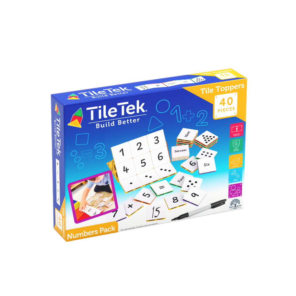Tile Tek Tile Topper - Number pack 40 pcs