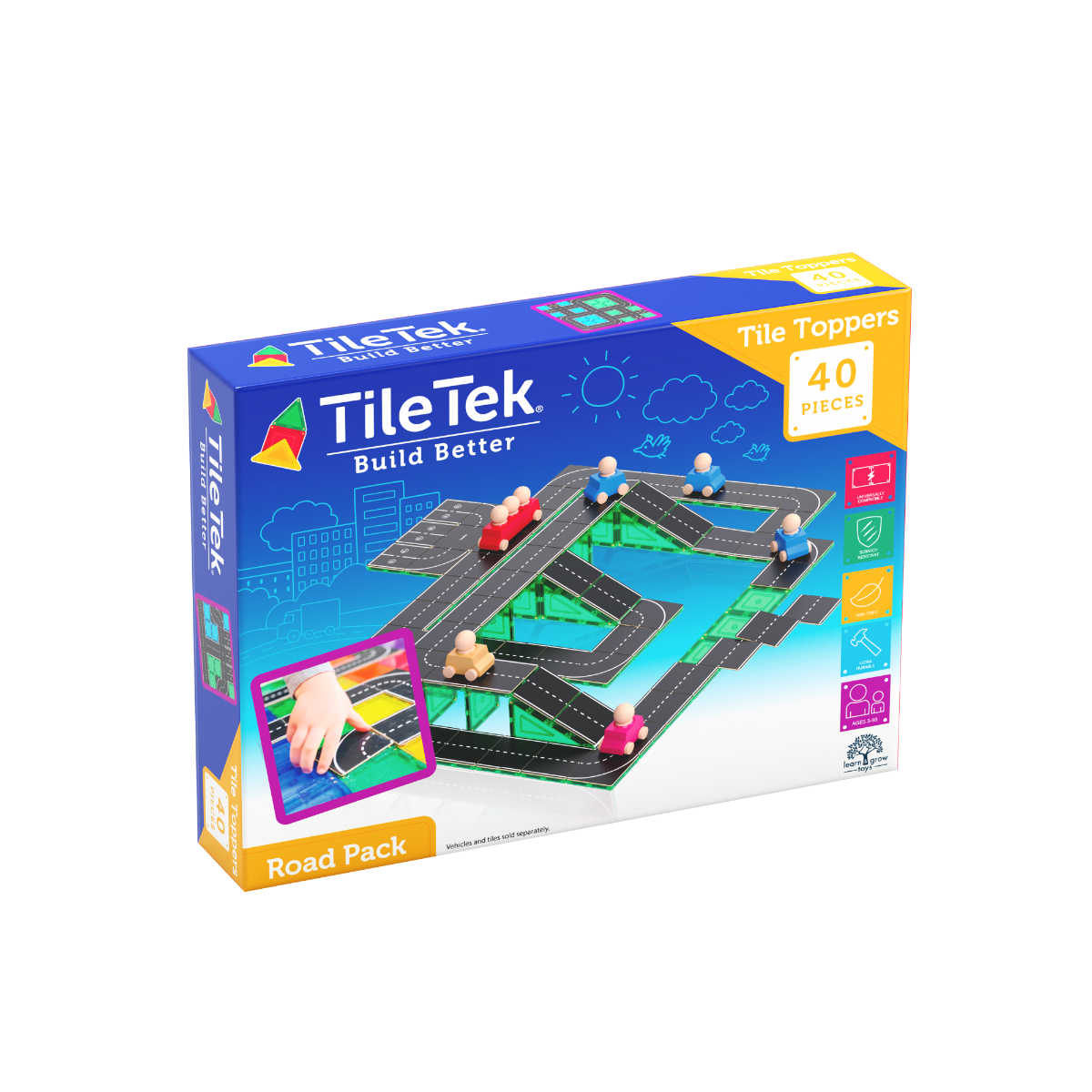 Tile Tek Tile Topper - Road pack 40 pcs