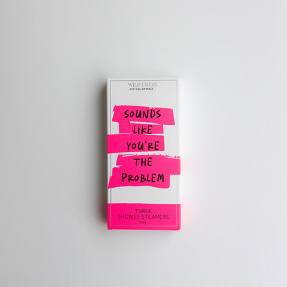 Wild Emery Cheeky Shower Steamers - 3 pack