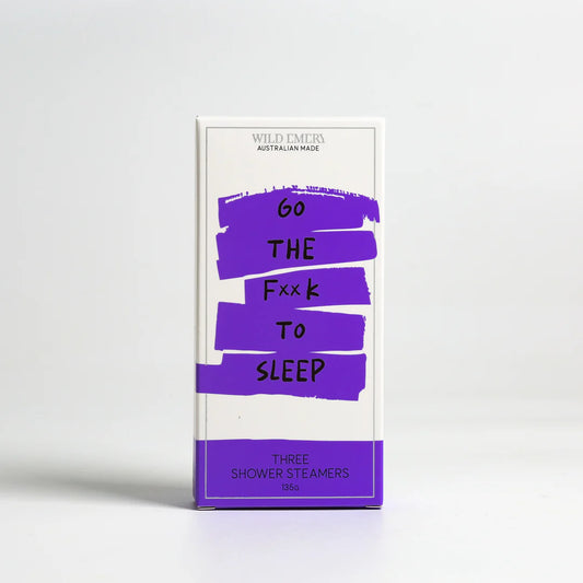 Wild Emery Cheeky Shower Steamers - Go The Fxxk To Sleep