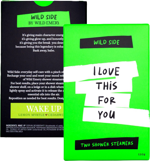 Wild Emery Wild Side Shower Steamers - I Love This For You