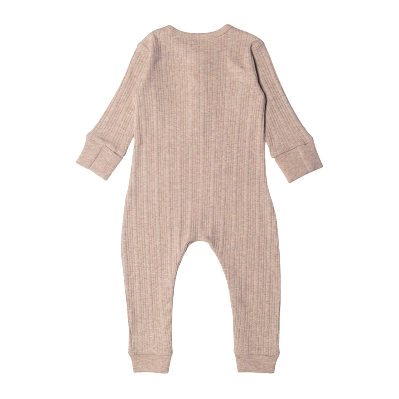 Woolbabe Organic Cotton/Merino Long Sleeve Henley Suit