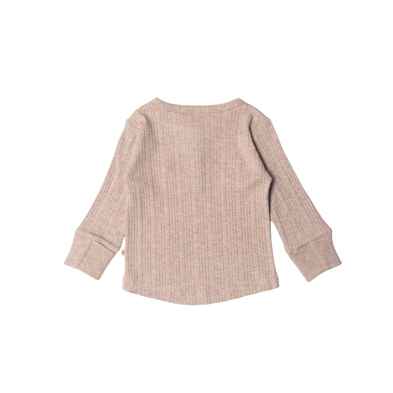 Woolbabe Organic Cotton/Merino Long Sleeve Henley Top