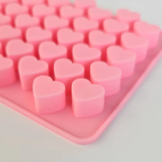 Silicone Moulds - Pink Mini Hearts