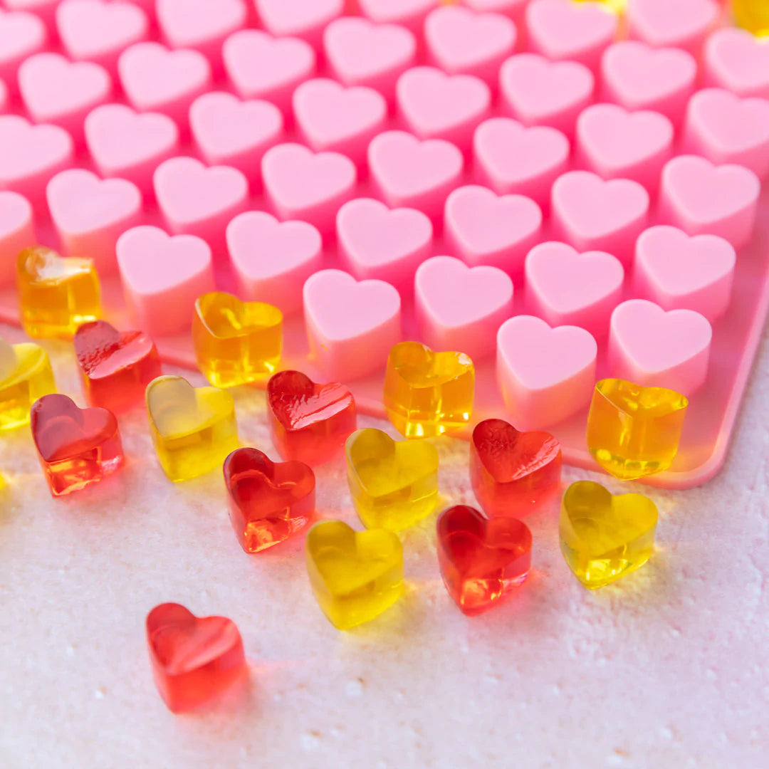 little giants silicone moulds - mini hearts