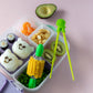 Little Giants Learning Chopsticks