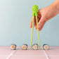 Little Giants Learning Chopsticks