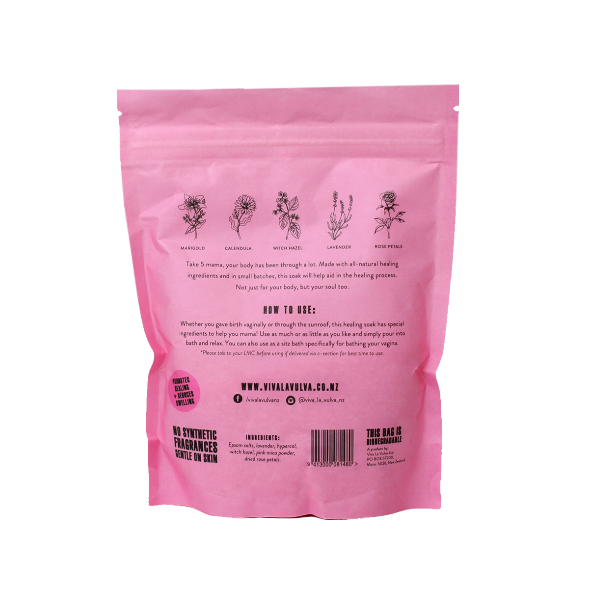 Viva La Vulva Healing Bath Soak