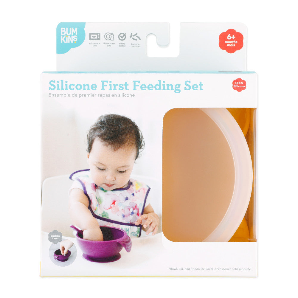 Bumkins Silicone First Feeding Set