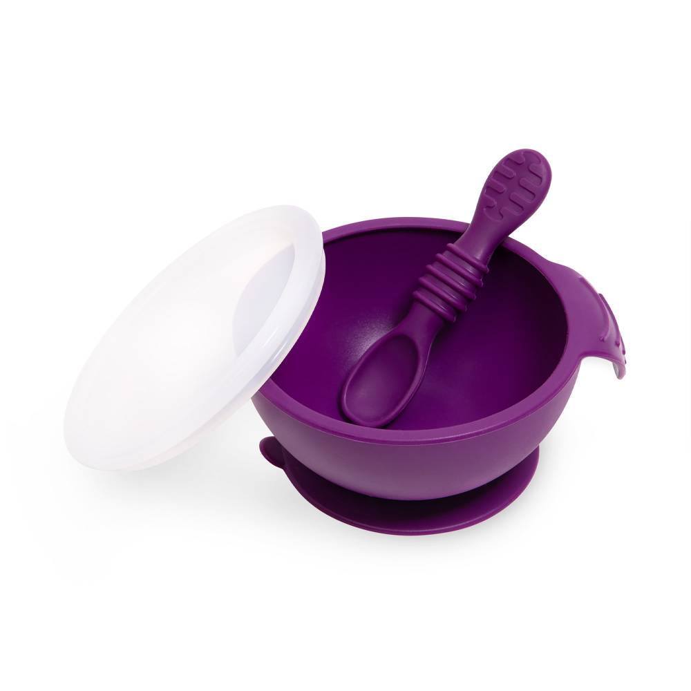 Bumkins Silicone First Feeding Set