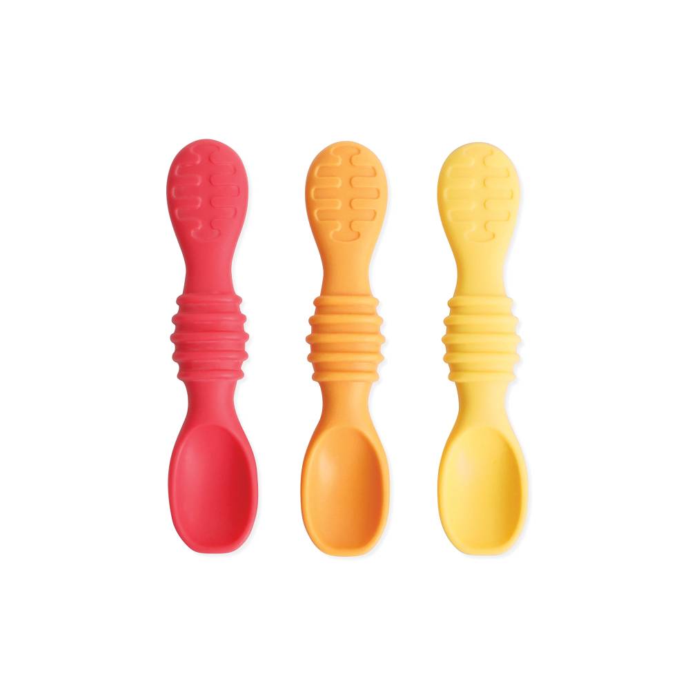 Bumkins Silicone Dipping Spoons - 3 pack