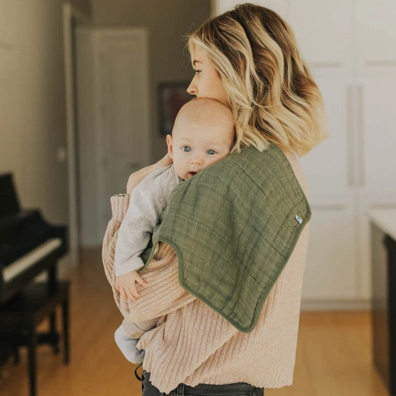 Little Unicorn Muslin Burp Cloth