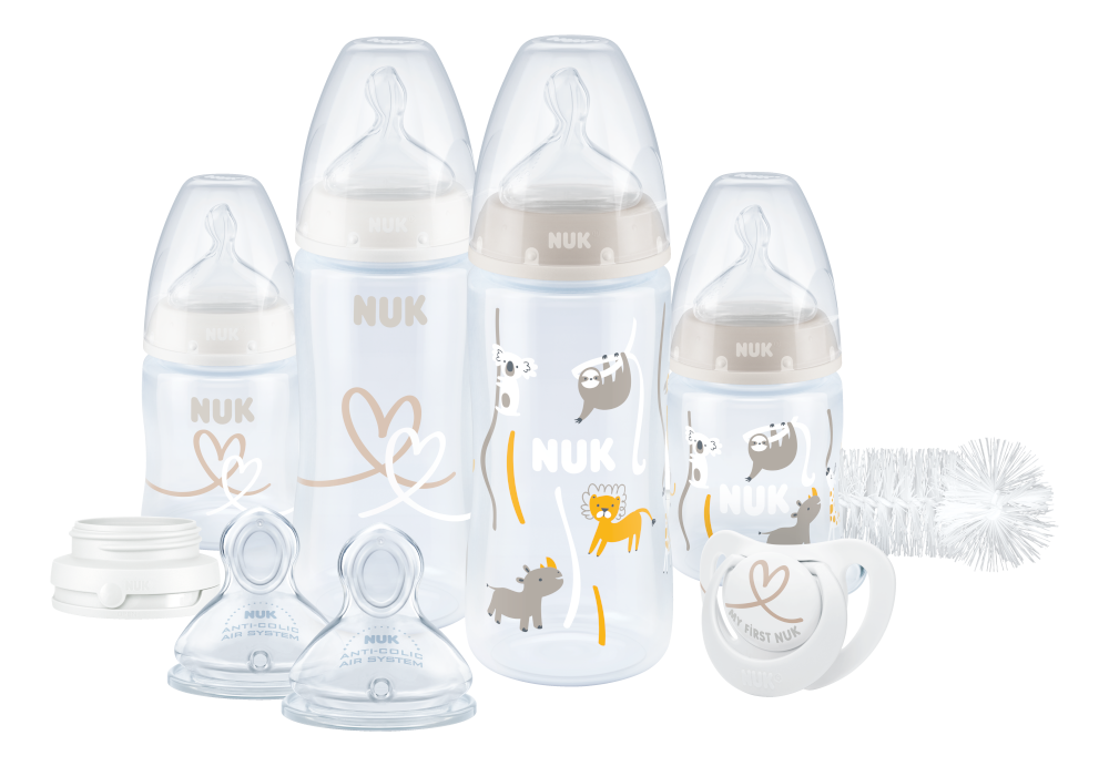 nuk first choice plus perfect starter set with temperature control