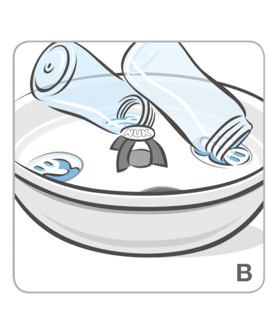 nuk micro express microwave steam steriliser