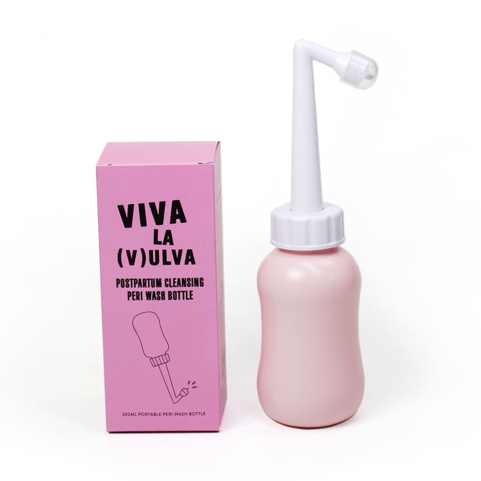 viva la vulva postpartum peri wash bottle